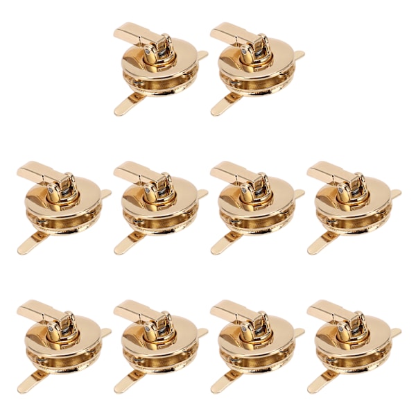 10 stk. Hardware Låsespænde Legering Slid Stærkt Klassisk Design 3cm Hardware Tilbehør til Punge Tegnebog