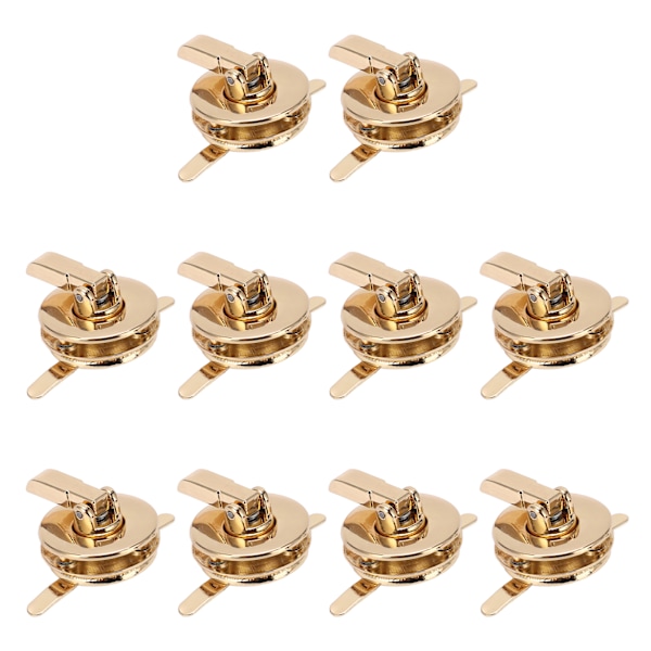 10 stk. hardwarelåsspænde legering slidstærkt klassisk design 3 cm hardwaretilbehør til punge