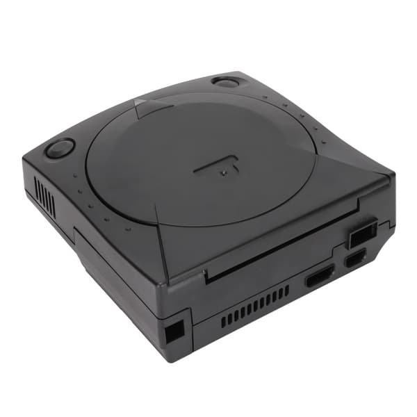 Hus Shell Plast Stødabsorberende Sort Erstatningsbeskyttelsesetui til SEGA Dreamcast DC