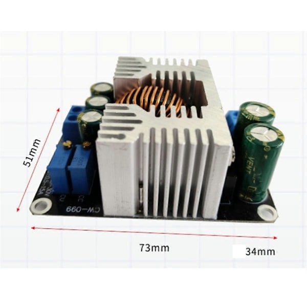 300W 15A DC-DC Step-Down -moduuli