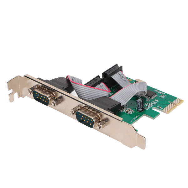 Pcie udvidelseskort PCIE seriel kort Computer Desktop COM-port PCIE til RS232 interface Dobbelt seriel port udvidelseskort