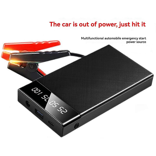 6000MAh 12V Auton Apukäynnistin 200A Hätäkäynnistysvirta, A