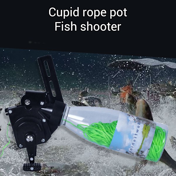 Fisketau Pot Bowfishing Reel med 40m Tau Bowfishing Verktøy for Compound Bue Recurve B Buejakt Fiskeutstyr Tilbehør