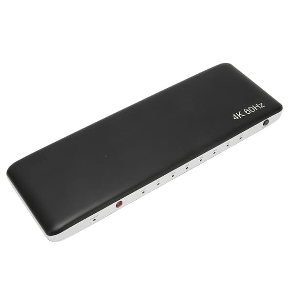HD Multimedia Interface 2.0 Switch 7 in 1 ut HDCP 2.2 Stöd 4K 60Hz UHD 3D Video Switcher Selector 100‑240V US-kontakt