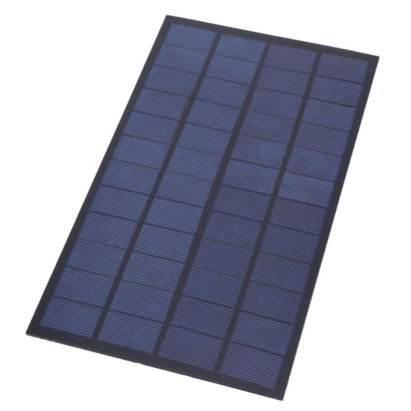 12V 7W Epoxy solcellepanel laderbatteri høy konverteringsfrekvens for plenlys lommelykter leker