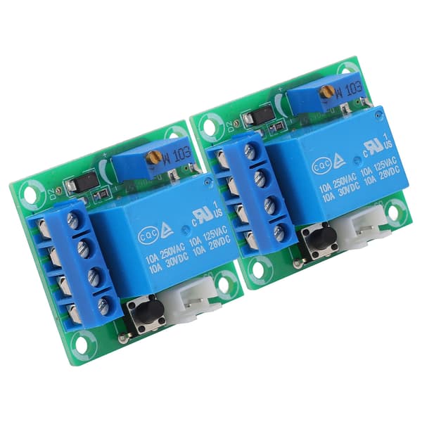 2 stk. batteriunderspændingsbeskyttelseskort PCB lavspændingsafbrydelsesmodul under 10MA 5V