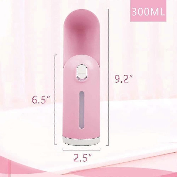 Mini Hundvattenflaska Bärbar Infällbar Läcksäker Husdjurskatt Drickskål