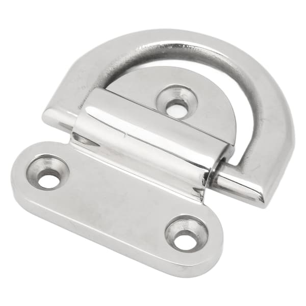 Marine Grade Tilbehør Foldbar Pad Eye 316 Rustfrit Stål Universal Pasform til Båd Skib Yacht