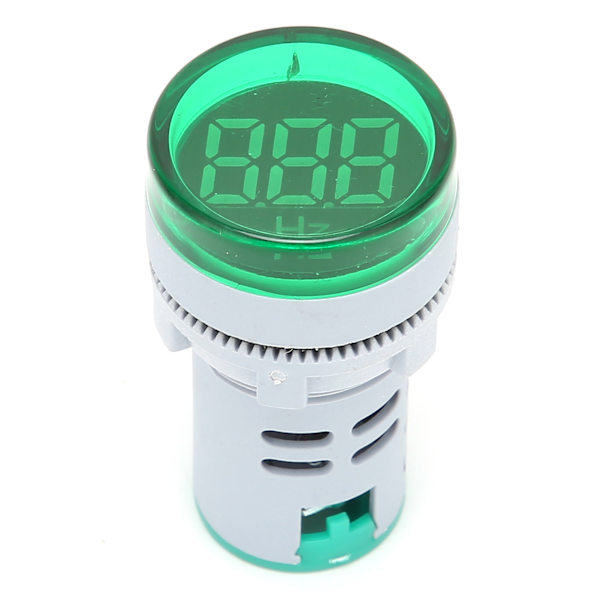 AD16‑22DHZ Frekvensmåler 20~75Hz Frekvensindikator Lys Panel Meter Monitor Grønn