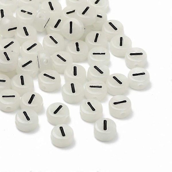 Mustat akryyliset valohelmet 4x7mm pyöreät korujen valmistukseen rannekorut kaulakorut DIY-tarvikkeet I 100kpl