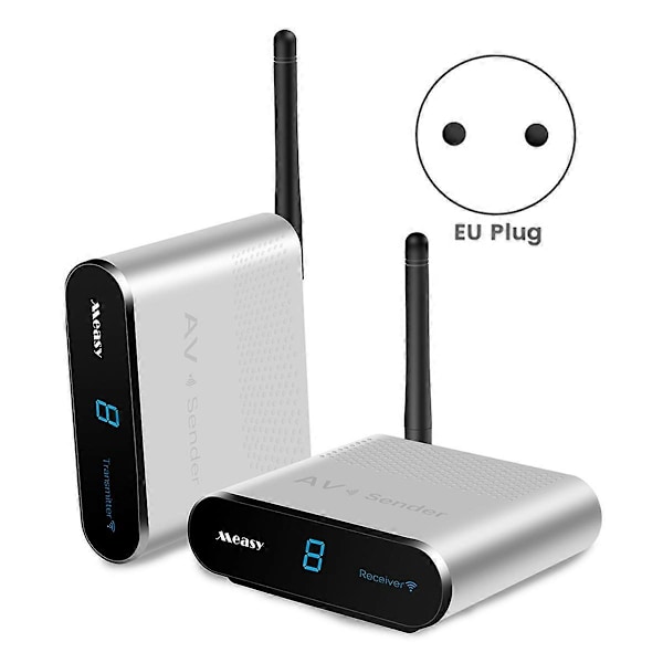 Trådløs Video Digital Set-Top Box Sender Modtager med EU-stik