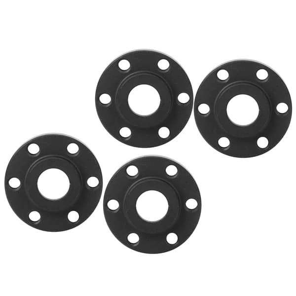 4 stk. RC Bil Hjul Hex Nav Hjul Adapter Sort Passer til SCX10 1/10 RC Crawler 1.9 tommer 2.2 tommer Hjul 8mm