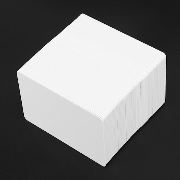 100 Pvc Varmstämpling Dubbelsidig Utskrift Plastkort