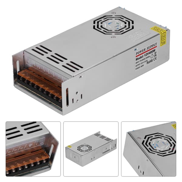 YY‑400‑12 Regulert strømforsyningsdriver AC 220V til DC 12V 400W 33.4A for sikkerhetssystem