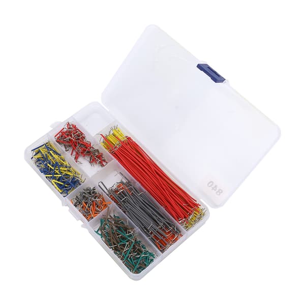 840 st flexibel bygel lödfri kopplingsdäck stift expansionskabel kit elektronisk komponent