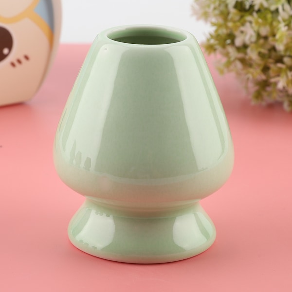 1 kpl Matcha-vispiläteline keraaminen pidike bambu Matcha Chasenille teesetti lisävarusteille