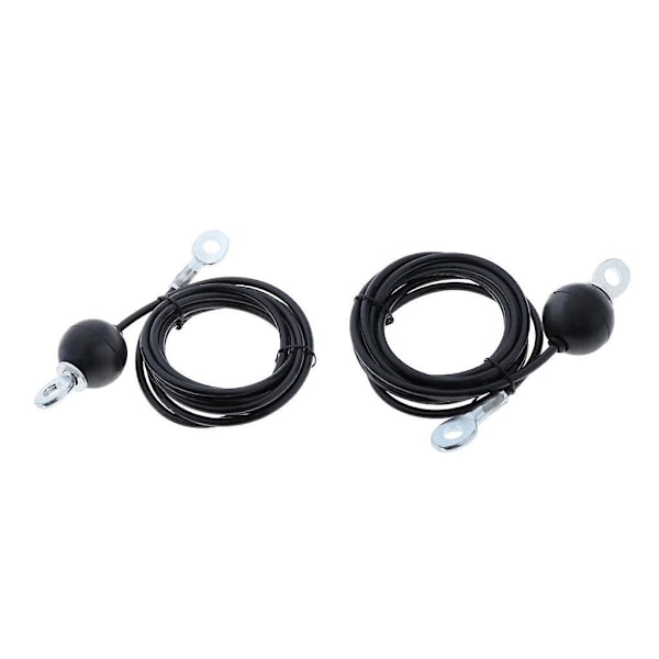 2 x Fitness DIY Træk Kabel Biceps Triceps Arm Blaster Reb Fi x ed 2.5M--
