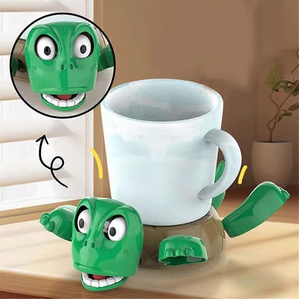 3D-printet skildpaddeunderlag til kopper, dekorativ holder B
