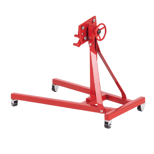 RC Motor Kranhænger Model Motor Reparation Flip Bracket Stand Universal dekoration til 1/10 skala køretøj