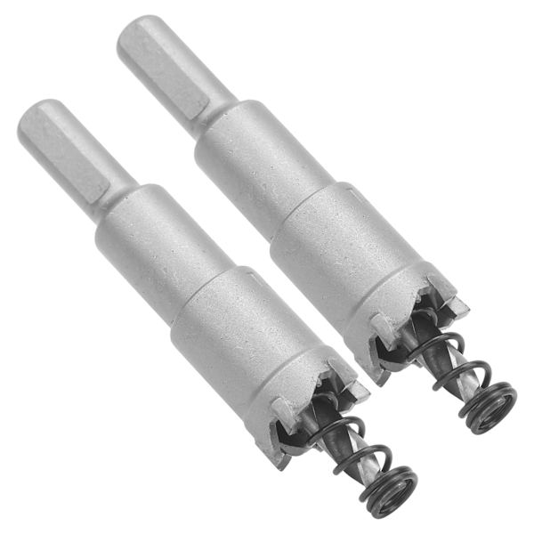 2 set hårdlegerade hålsågskärare TCT-borrskärverktyg hög effektivitet för hålöppningφ23mm/0.91in