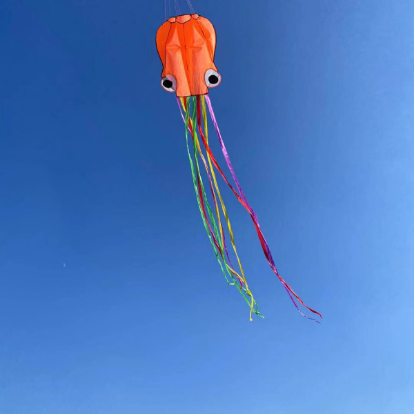 Multi Tail Orange 400cm leija - Kannettavat Octopus Kites Nylon ja Polyesteri Materiaali