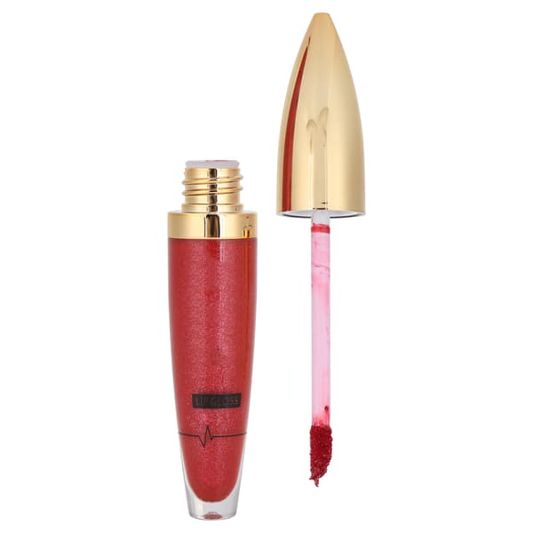 Pudaier Glitter Flytende Leppestift Non-Stick Kopp Langvarig Leppeglans Sminke Kosmetikk 5ml (16)