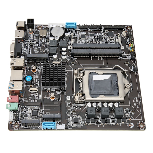 H81 Mini ITX Hovedkort LGA 1150 Sockel Dual Channel DDR3 Støtte for Core I3 I5 I7 4. og 5. generasjons CPU for All in One PC