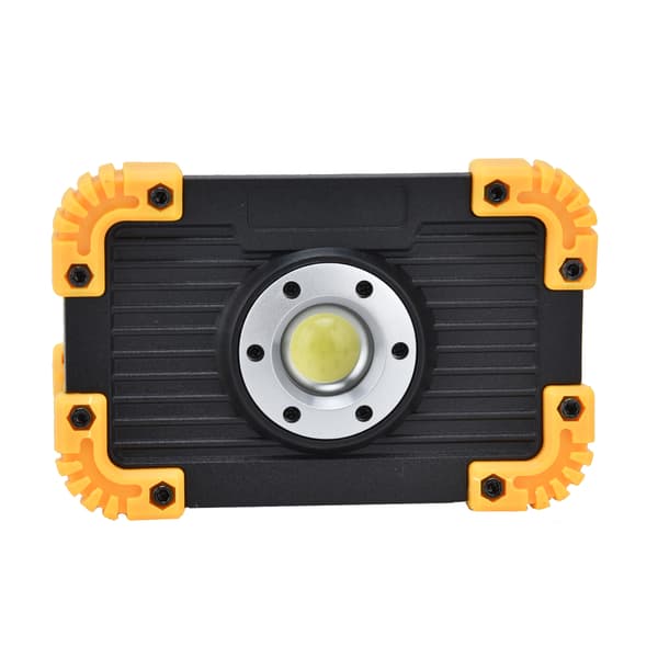 LED Nødlys Flood Light Mini COB Arbejdslys Bærbar Rund USB Opladning Campinglys til Udendørs