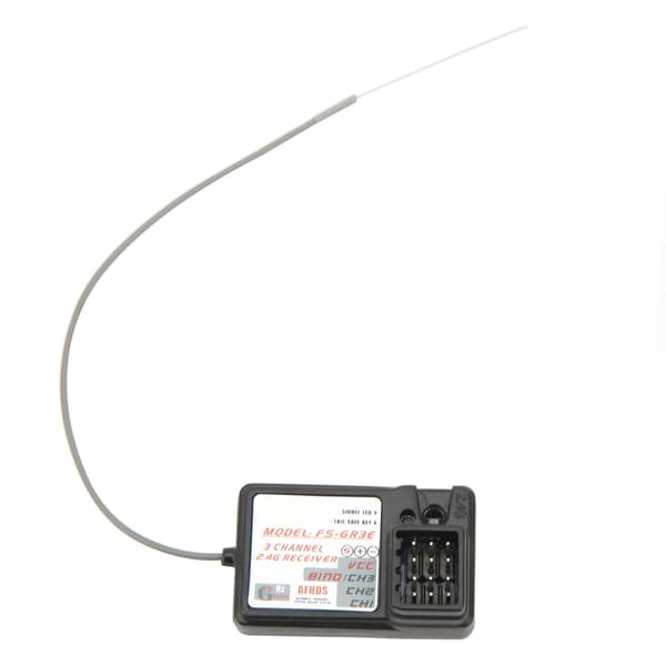 FS GR3E 2.4Ghz 3CH RC-mottaker for GT3B GT2 GT3C RC bilbåt-sender/mottaker