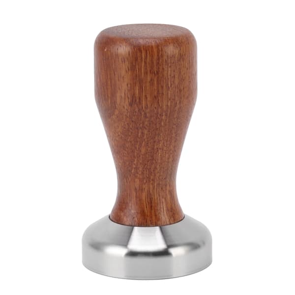 Kaffetamper Multifunktionel 304 Rustfrit Stål Flad Base Kaffepulver Bønne Pres Hammer til Kaffefremstilling 51mm/2.01in