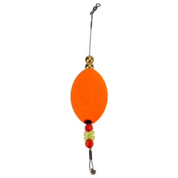 Rød fiskekork flytefiskeutstyr Høy følsomhet Holdbar Bobber Stick for Deepwater Orange