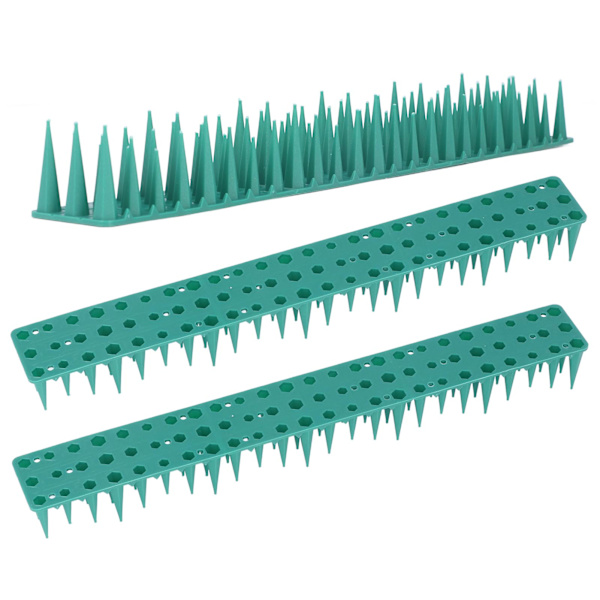 10 STK 36CM Fugleafskrækkende Spike Plastic Cat Repellent Spike Anti Theft Wall Spike til haven