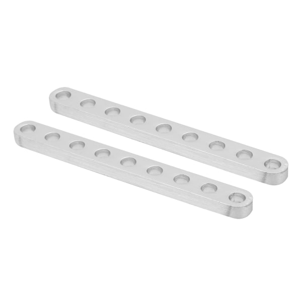 1 par 3102-0009-0072 flat bjelke 9 hull 4 x 8 x 72 mm tilbehør til robotstruktur
