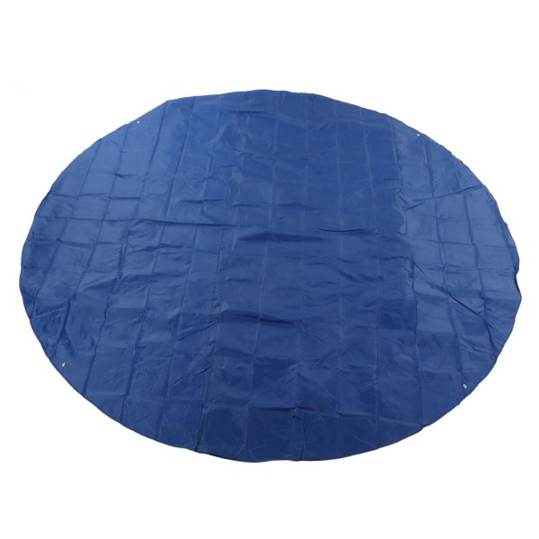Skyddande poolskydd Hem utomhus uppblåsbara simbassänger Dammskydd Rund 3,6x3,6 meter