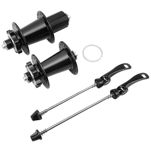 PASAK Pyörän levyjarru Pikairrotuksen napa 32 reikää Alumiiniseos Maastopyörä Etu 100mm Taka 135mm Navat Musta