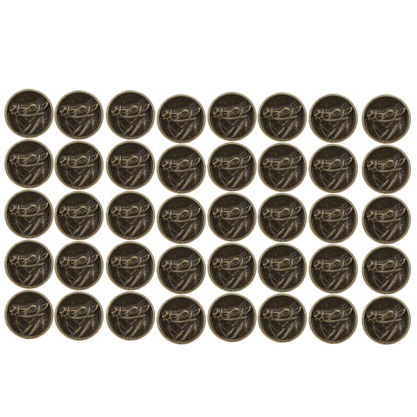 Knapper DIY Antikk Bronse Rund Gravert Hestehode Sinklegering Knapp Dekorasjon