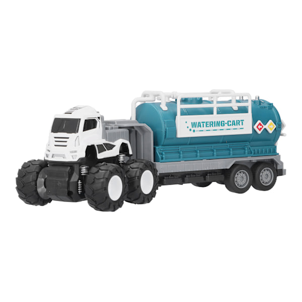 Barn Alloy Engineering Vehicle Kid Boys Simulert Inertia Container Truck Toy Bursdag GaveGrønn