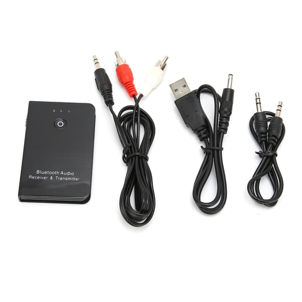 35FA02 Bluetooth-sender og -modtager Bærbar 2-i-1 trådløs 3,5 mm lydadapter
