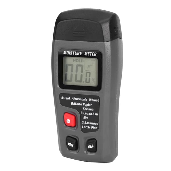 Digital LCD Håndholdt Træfugtighedsmåler Fugtdetektor Hygrometer Tester Sensor