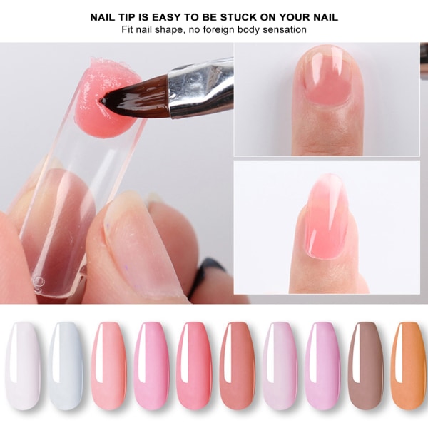 Set UV Gel Polish Nagelspetsfil Dead Skin Tång Manikyrverktyg#A