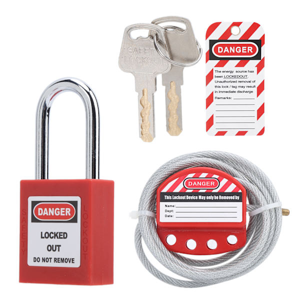 Kabellåsning Hasp Justerbar 6 mm/0,24 tum Diameter 38 mm/1,5 tum Längd 4 hål rostfritt stål