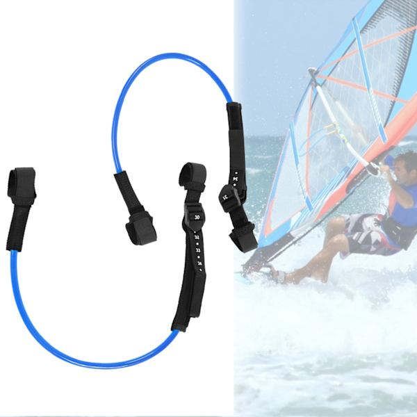 2 STK 28-34 tommer sort Justerbar Sikkerhed Windsurf Sele Snor Surfboard Surfing Blå