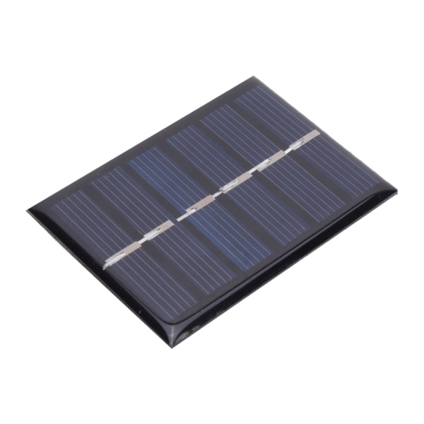 4 stk 3V 0,3W polykrystallinsk silicium gør-det-selv sikkerhed Solar Power Ladepanel med kabel 65x48mm
