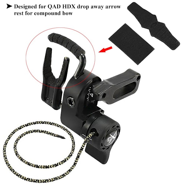 Anti-skli klistremerkesett for QAD HDX Drop Away Arrow Rest - Slitesterk jakttilbehør