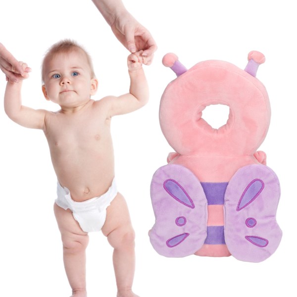 Baby turvapäänsuojareppu - pehmustettu toddler ryömivän kävelyn turvatyyny (tyyppi A, 30 cm / 11,8 tuumaa) Type A