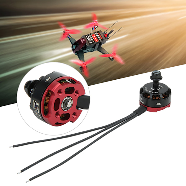 RS2205 2300KV 2205 CW/CCW Borstlös Motor Del för FPV Racing QuadcopterCCW