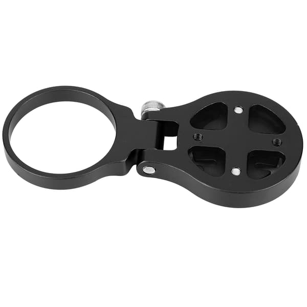 Justerbart stemfeste for sykkel til Garmin Edge 1000 820 810 520 Computer GPS (Svart)