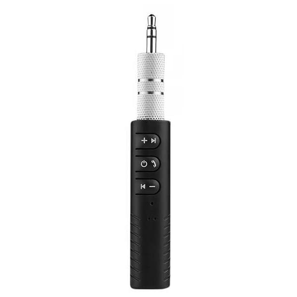 Lavalier Bluetooth 4.1 Lydmottaker 3.5MM AUX Stereo Musikk Håndsfritt Biladapter