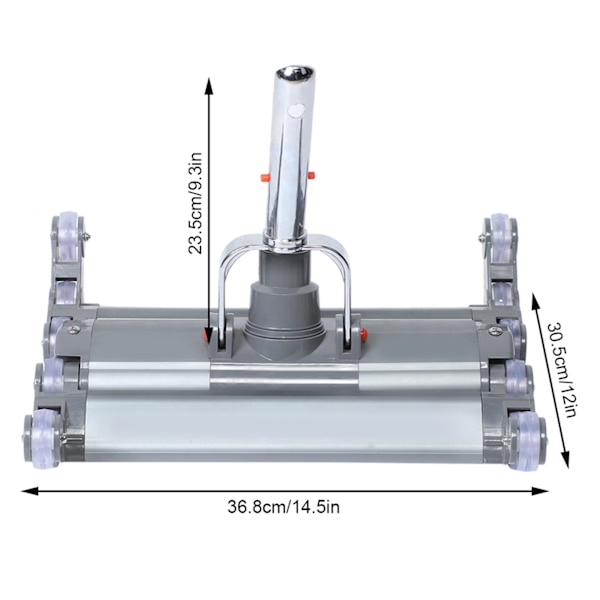 Pooldammsugare i aluminiumlegering - Effektiv poolrengöringsutrustning