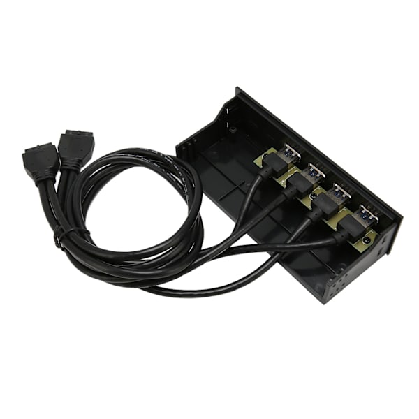 USB3.0 Hub Frontpanel 5Gbps 4 Porte 19pin Optisk Drev Frontpanel til 5,25 Tommer PC Computer Kabinet